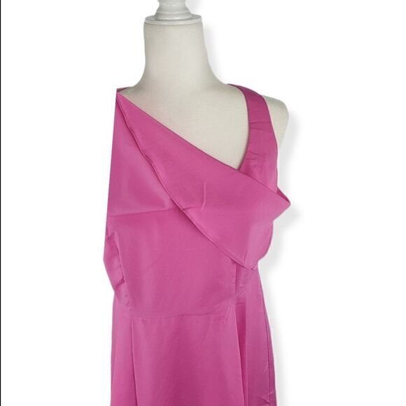 Jessica Simpson Tiered  Sleeveless Dress in Pink Size 8 - Picture 2 of 4